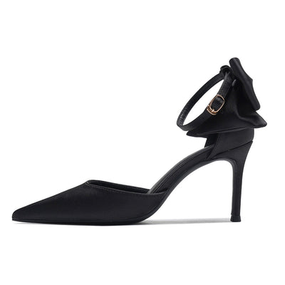 Sandalias con Hebilla y Moño Calado - Image 7