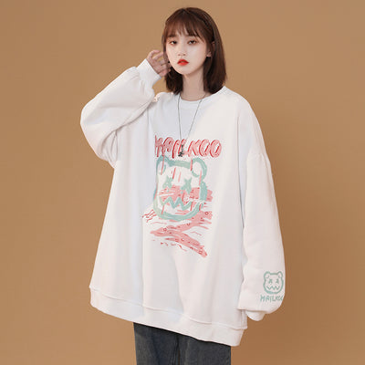 Sudadera Hip Hop Mujer Tendencia Urbana Ins - Image 11