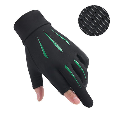 Guantes Protectores Ice Silk Medio Dedo para Hombre Verano Transpirables Secado Rápido - Image 6