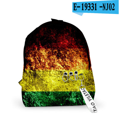 Mochila Escolar Unisex con Impresión 3D Digital - Estilo Moderno para Estudiantes - Image 5