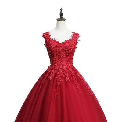 Vestido Princesa Tutú V-Escote Primavera para Novia - Image 7