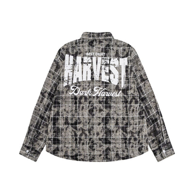 Camisa Tie-dye Personalizada de Manga Larga para Hombre - Image 14