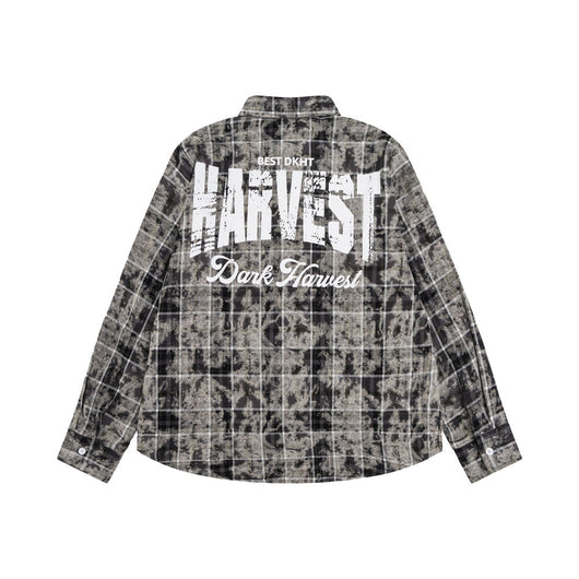 Camisa Tie-dye Personalizada de Manga Larga para Hombre - Image 14