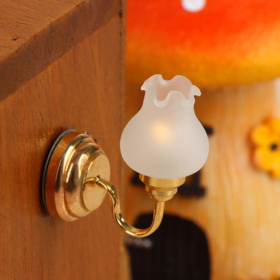 Candelabro Miniatura de Lujo para Casa de Muñecas