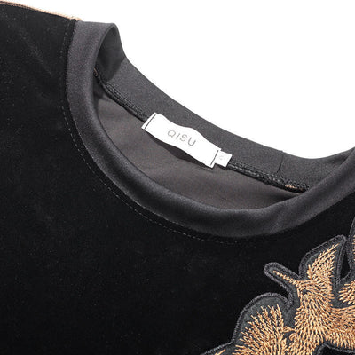 Conjunto de Suéter con Bordado de Personalidad para Hombre - Image 7