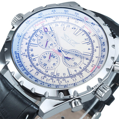 Reloj Mecánico Hueco de Gran Esfera Multifunción - Image 5