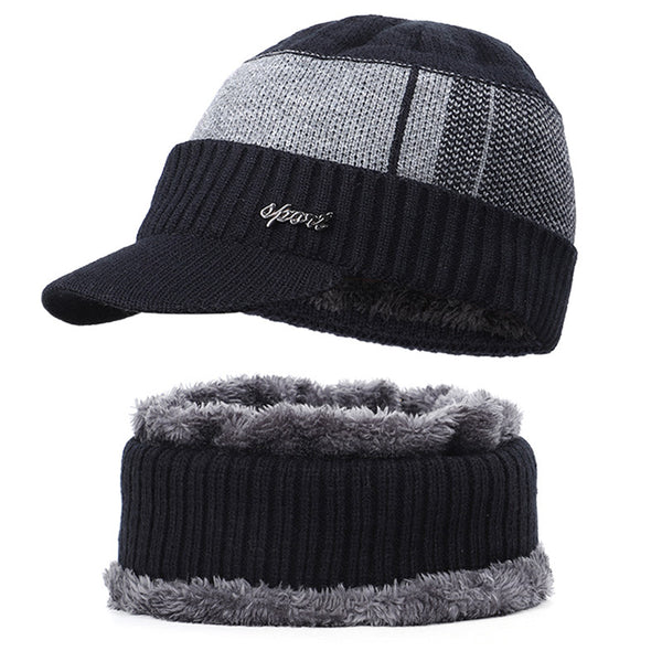 Gorro Bebé Otoño Invierno con Forro de Terciopelo