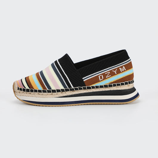 Zapatos Casuales Coreanos de Algodón y Lino para Mujer - Image 9
