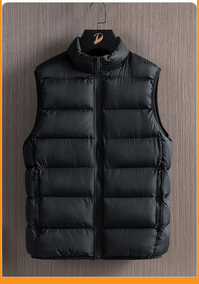 Chaleco de Algodón para Hombre con Cuello Alto - Estilo y Confort - Image 21