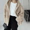 Chaqueta de Algodón Grueso Estilo Coreano para Otoño e Invierno