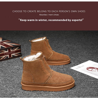 Zapatos Plataforma Acolchados con Forro Polar Cálidos - Image 12
