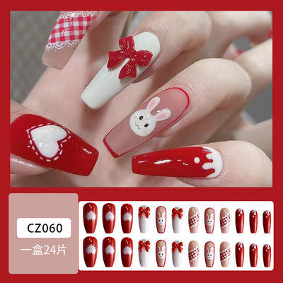 Uñas Postizas de Diamante Resistente - Diseño Europeo Premium - Image 18