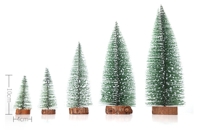 Árbol de Navidad Pequeño de Mesa con Ramas Nevadas - Image 14