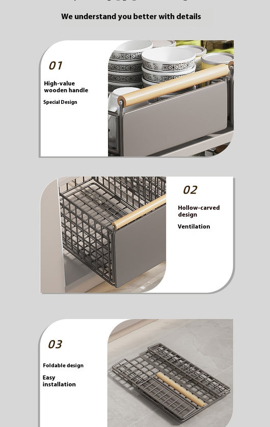 Canasta Organizadora Plegable Multifuncional para Cocina y Baño - Image 15