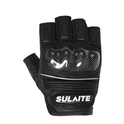 Guantes de Carreras Vintage Rider en Cuero de Oveja y Fibra de Carbono - Image 2