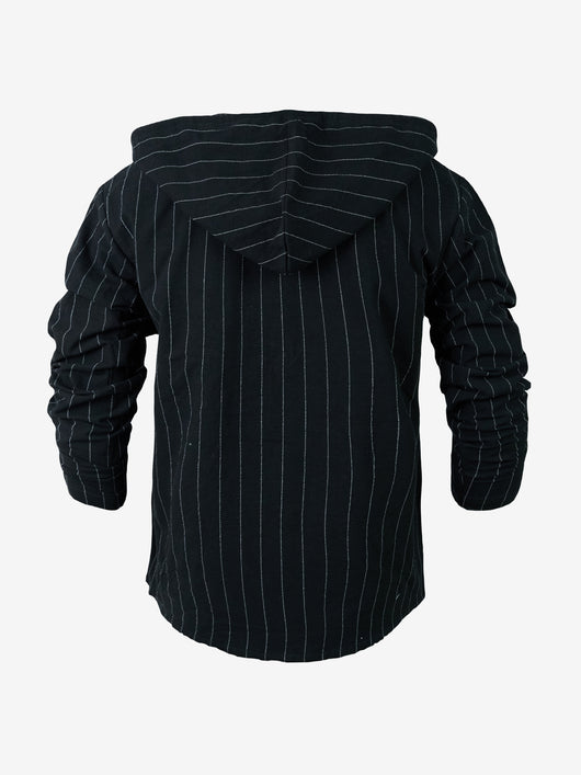 Cardigan Slim Fit con Capucha para Hombre - Casual y Versátil - Image 21