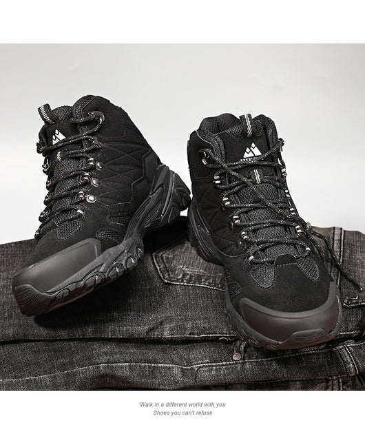 Botas de Senderismo Impermeables Antideslizantes para Hombre - Caña Alta - Image 18