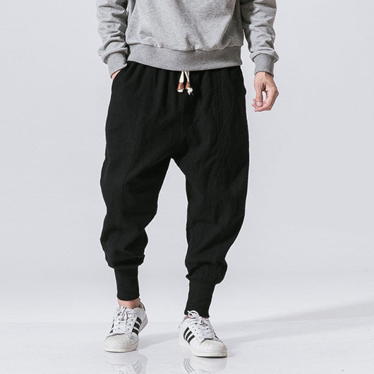 Pantalones Harem Slim Fit para Hombre - Diseño Minimalista - Image 7