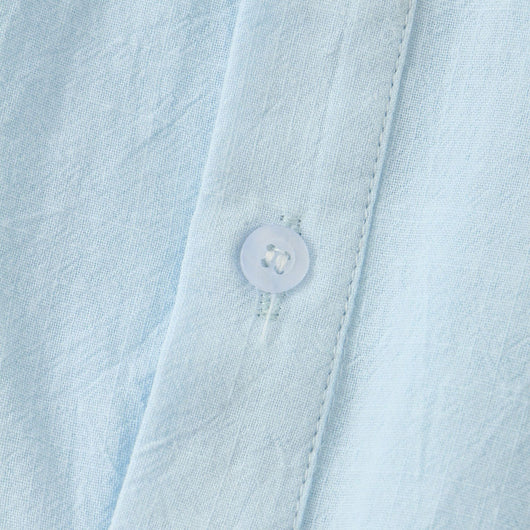 Camisa Casual de Manga Corta Básica para Hombre - Perfecta para Playa y Verano - Image 7