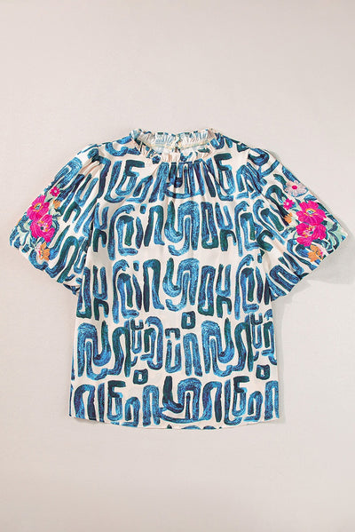 Playera Estampada Cuello Redondo Primavera Verano - Image 8