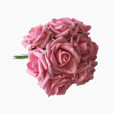 Ramo de 10 Rosas Artificiales PE Premium - Image 4