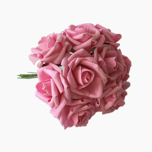 Ramo de 10 Rosas Artificiales PE Premium - Image 4