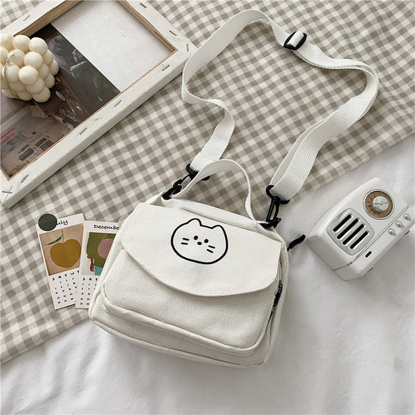Bolsa Bandolera Mori Series Estilo Coreano - Mensajero Compacto