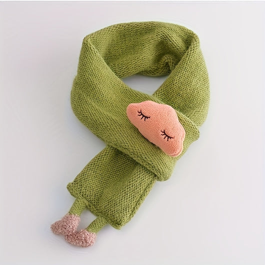 Bufanda Tejida para Niños - Diseño Nubes Suave y Cálida - Image 7