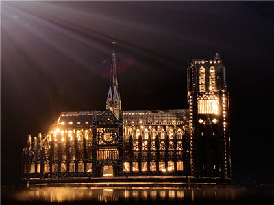 Puzzle Metálico 3D Catedral Notre Dame de París - Image 17