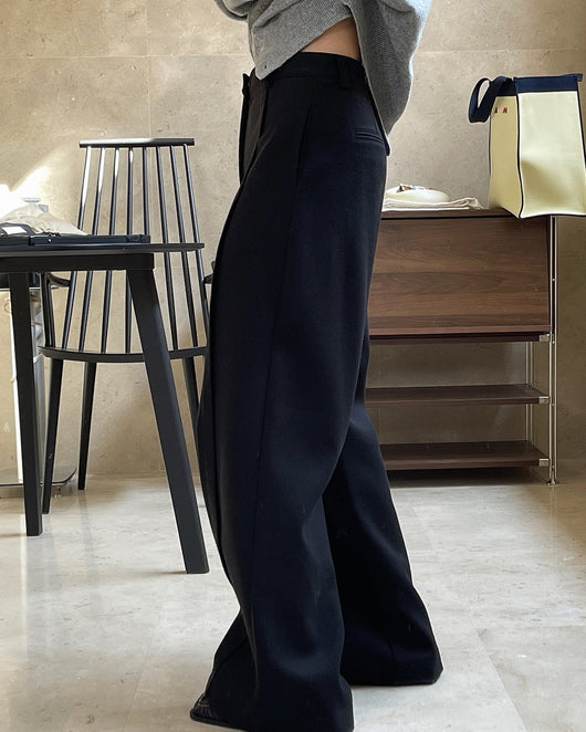 Pantalones Slim Rectos Sueltos para Mujer - Image 9