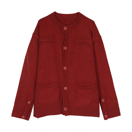 Cardigan de Algodón Damasco para Hombre - Diseño Moderno - Image 2