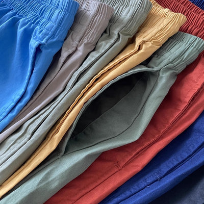 Pantalones Cortos Casuales de Algodón Puro con Cintura Elástica para Hombre - Image 31