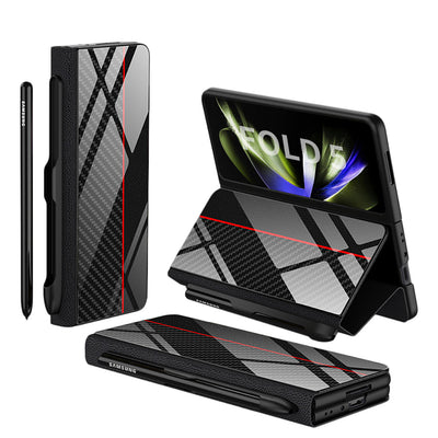Funda de Cristal Protectora para Galaxy Z Fold5 - Diseño Flip Creativo - Image 19