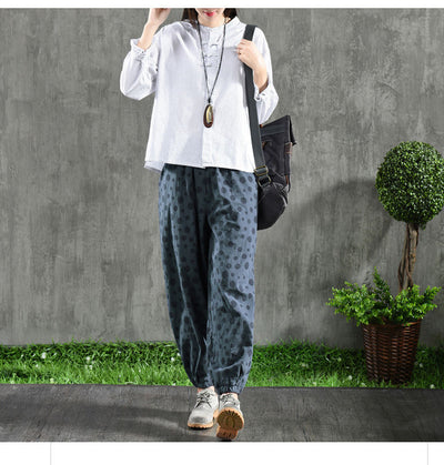 Camisa Cuadriculada Oversize Vintage con Detalles de Encaje - Image 18