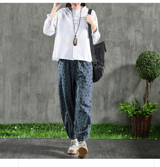 Camisa Cuadriculada Oversize Vintage con Detalles de Encaje - Image 18