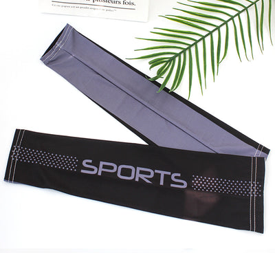 Protectores de Brazo Ice Silk para Hombre - Manga Refrescante Oversized - Image 6