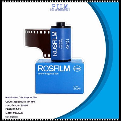 Película Fotográfica UltraMax Color 400 ISO de 35mm - Image 3