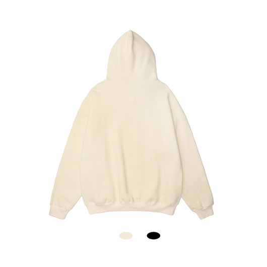 Sudadera con Capucha Estilo Hong Kong - Diseño Letra Oso Unisex Holgada y Cómoda - Image 4