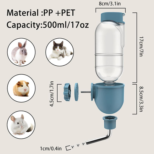Bebedero Automático para Jaula de Mascotas Pequeñas - Image 16