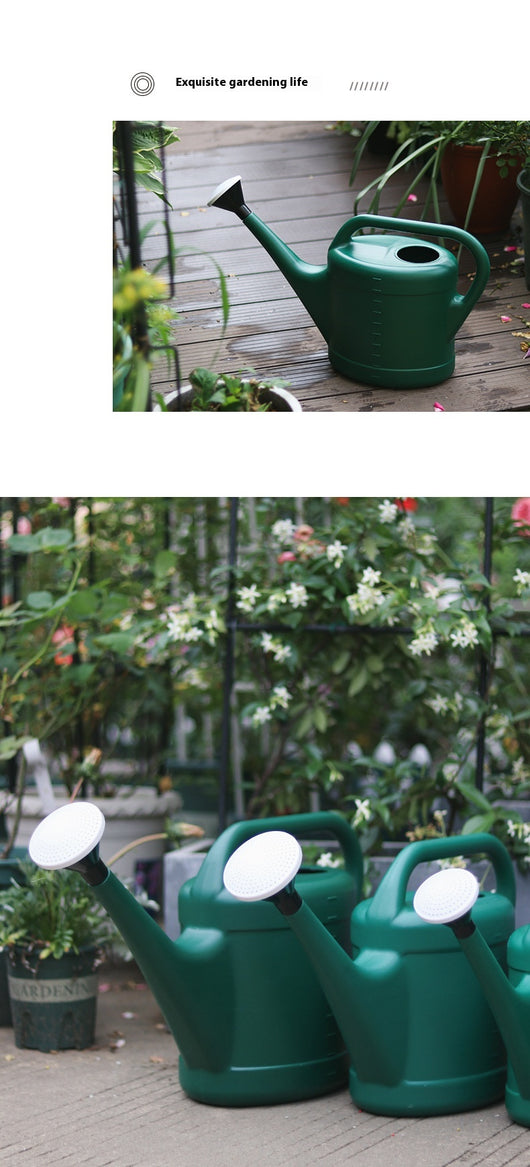 Regadera Dual de 10L con Boquilla Larga - Plástico Resistente para Jardín - Image 15