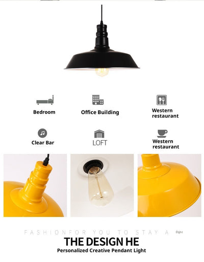 Lámpara Colgante Minimalista Nórdica para Restaurante y Cafetería Estilo Americano - Image 22
