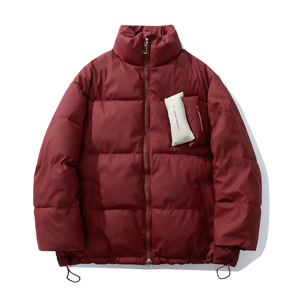 Chaqueta de Algodón Suelta Estilo Americano