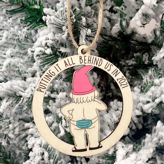 Adorno Navideño Calado de Madera - Pareja de Muñecos de Nieve y Renos - Image 6