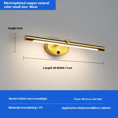 Lámpara LED Espejo Baño Moderno Impermeable Pared Recámara - Image 5
