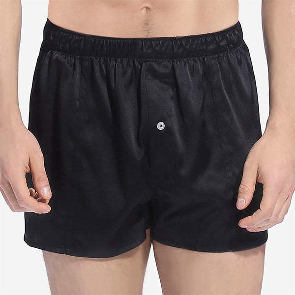 Boxers de Seda Sin Costuras para Hombre - Comodidad Total para Ejercicio