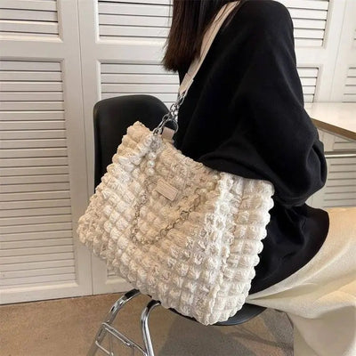 Bolso Tote Impermeable Acolchado para Mujer - Image 4