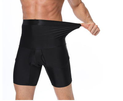 Pantalones Moldeadores de Cintura Alta con Silicona Antideslizante para Hombre - Image 3