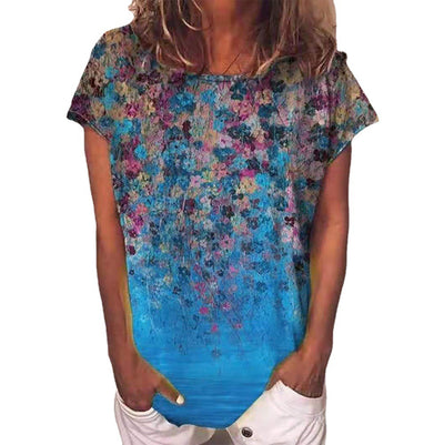 Playera Estampada de Personalidad - Manga Corta - Image 6