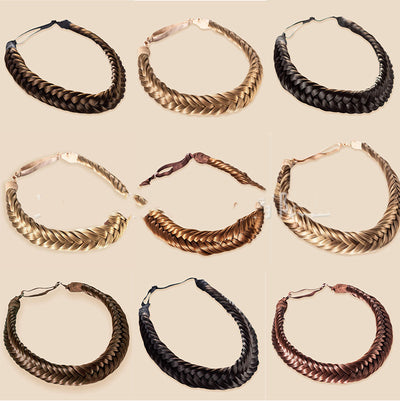 Diadema Trenzada Dos Hebras - Accesorio de Moda Versátil