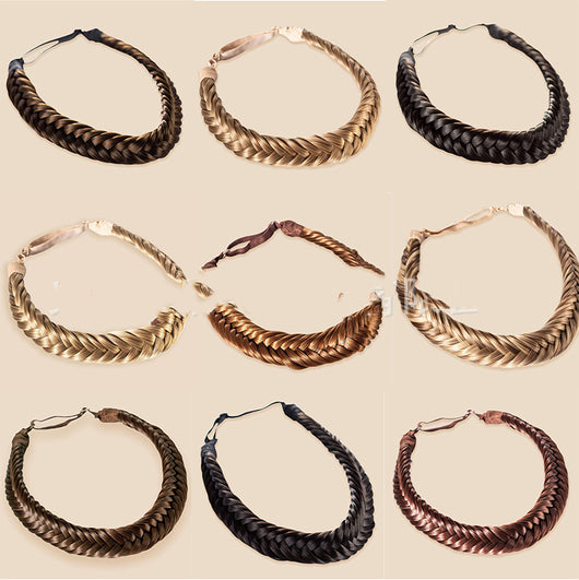 Diadema Trenzada Dos Hebras - Accesorio de Moda Versátil